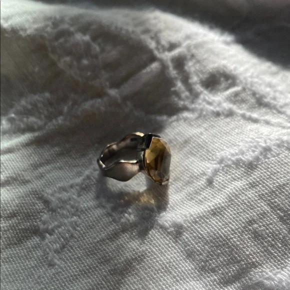 Citrine Pinky Ring - Picture 2 of 5